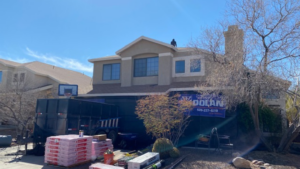 Dolan Roofing & Construction in a process of roof repairs, in san antonio